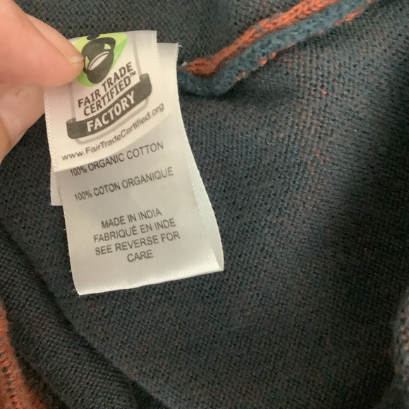 Ecoths 100% organic cotton sweater size large - Picture 4 of 4